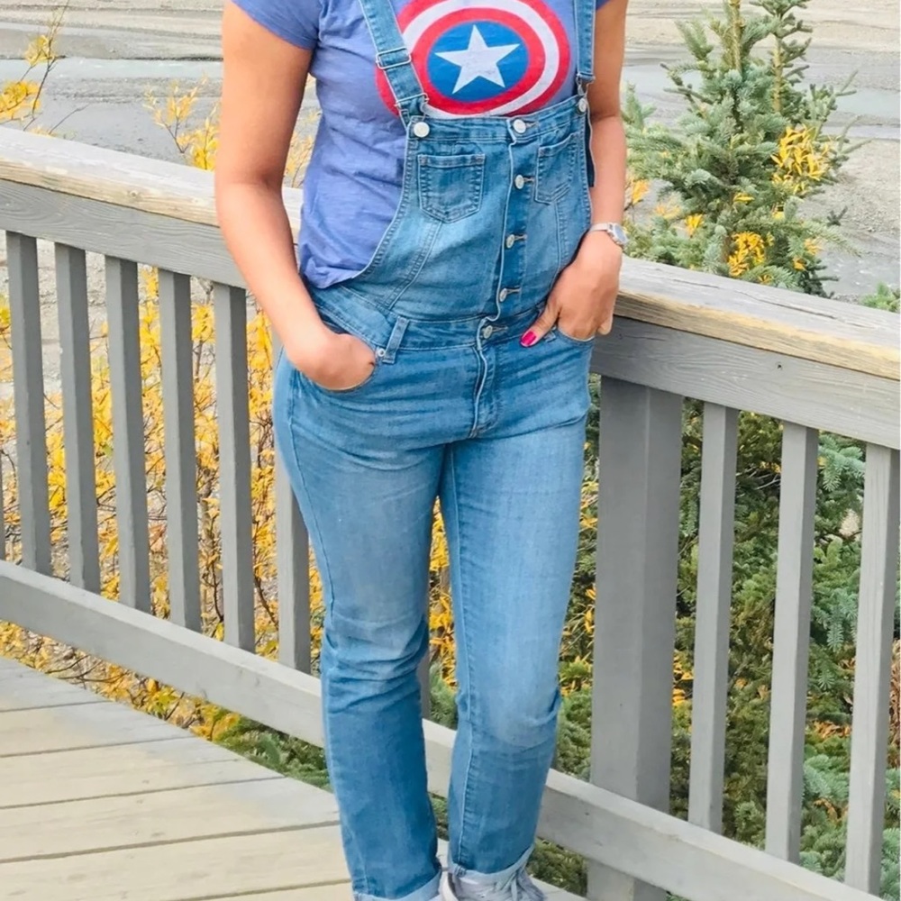 Overall jeans